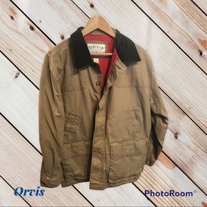 Orvis Canvas Chore Coat Barn Hunting Jacket
